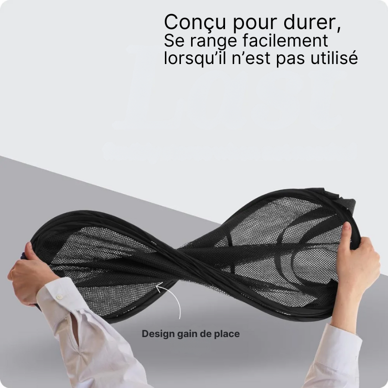 Panier à linge pliable en maille respirante