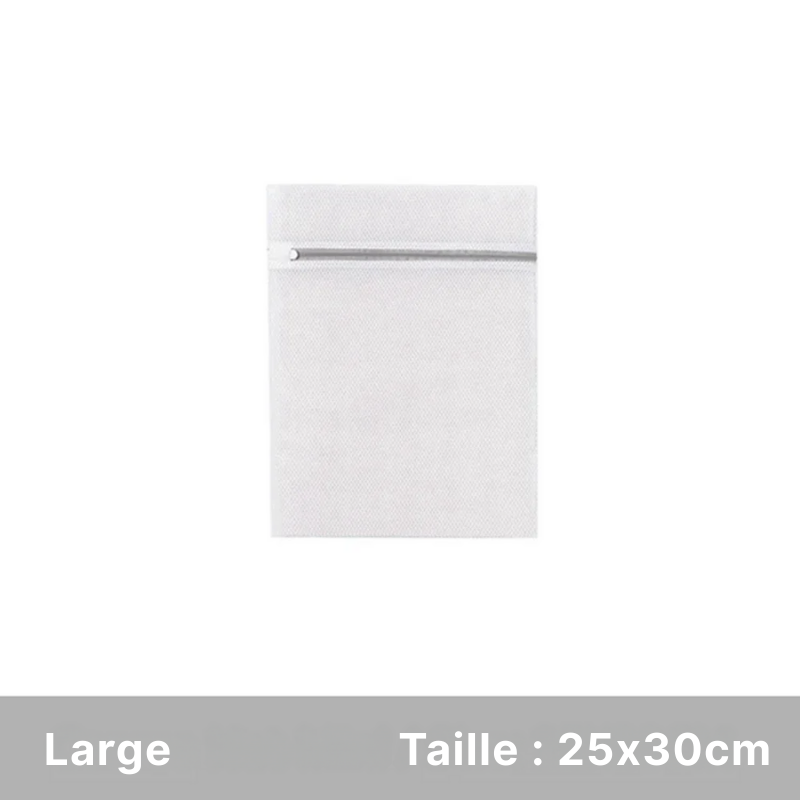 Filet de lavage en maille blanc