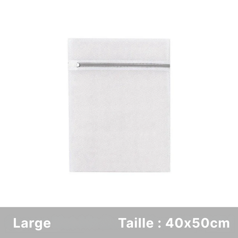 Filet de lavage en maille blanc