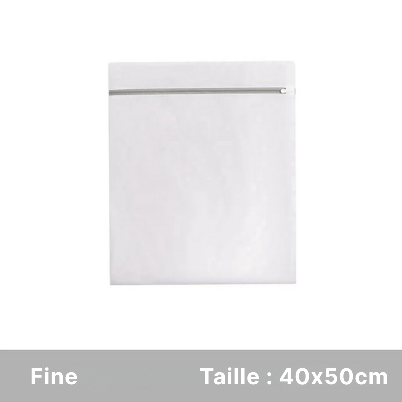 Filet de lavage en maille blanc