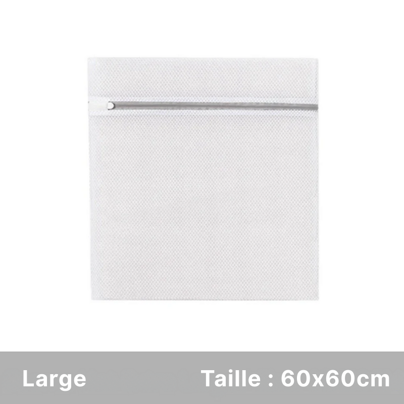 Filet de lavage en maille blanc