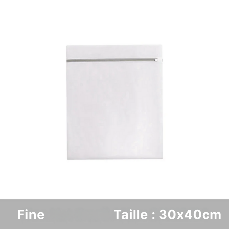 Filet de lavage en maille blanc