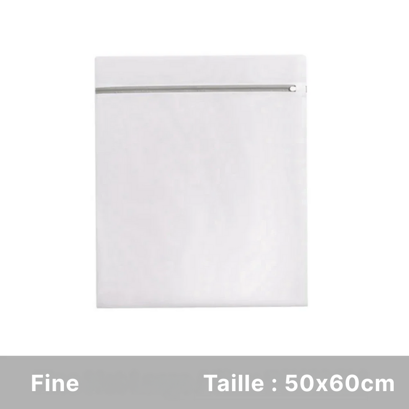 Filet de lavage en maille blanc