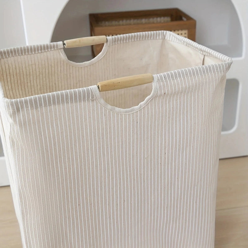 Panier à linge tissu en coton imperméable