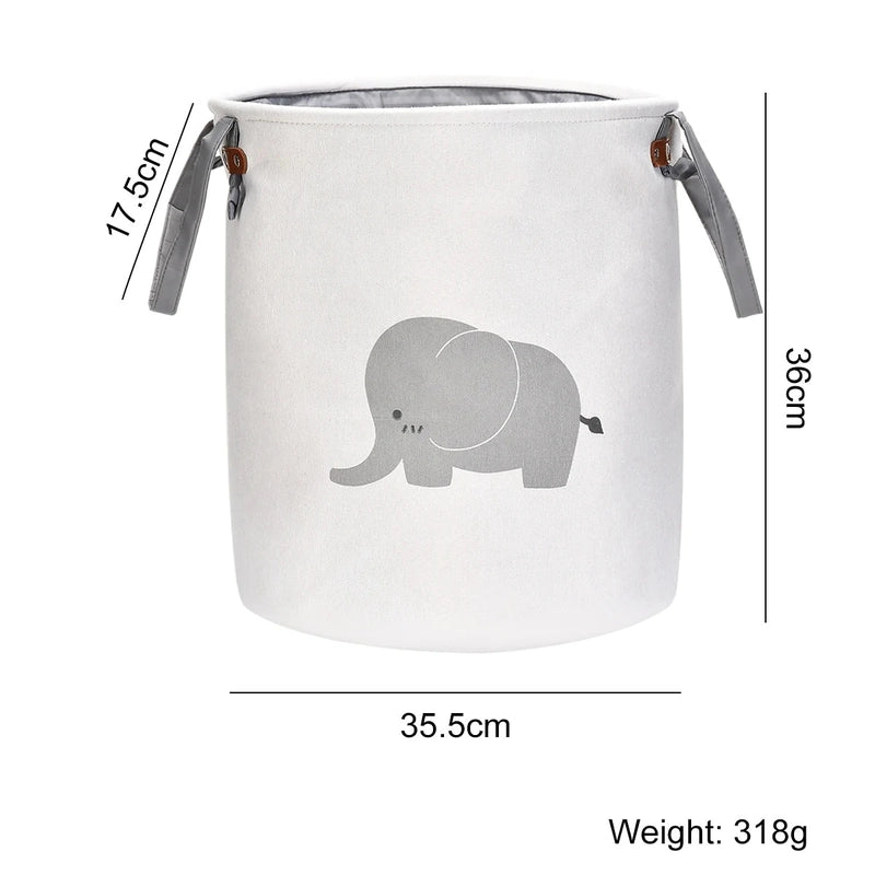 Panier à linge imperméable en toile épaisse