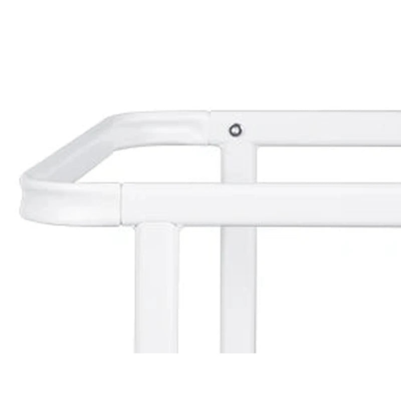 Panier à linge en tissu 3 compartiments sur roulettes