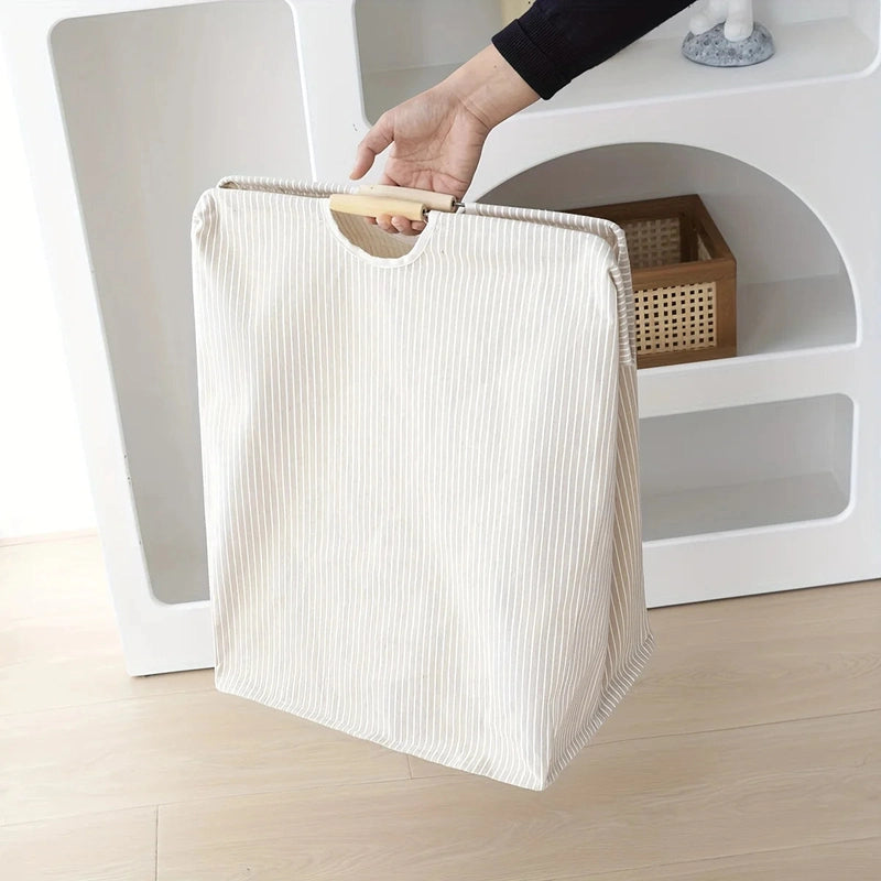 Panier à linge tissu en coton imperméable