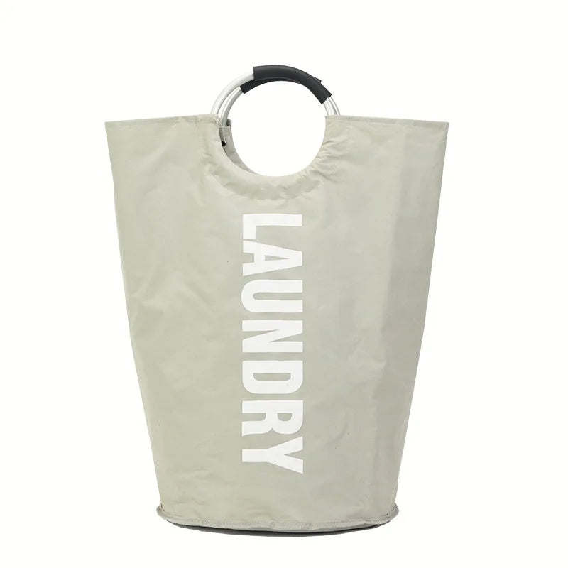 Grand panier à linge pliable en tissu imperméable