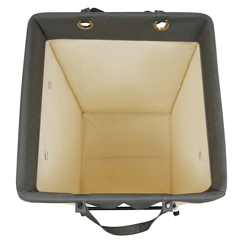 Panier à linge en tissu XXL 210L sur roulettes grande capacité, imperméable