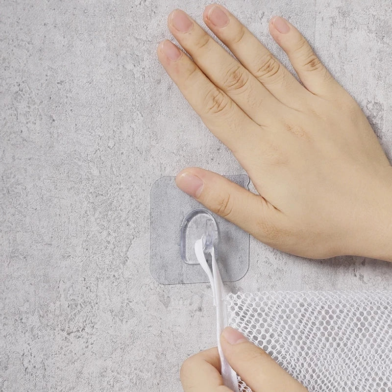 Panier à linge en maille mural pliable