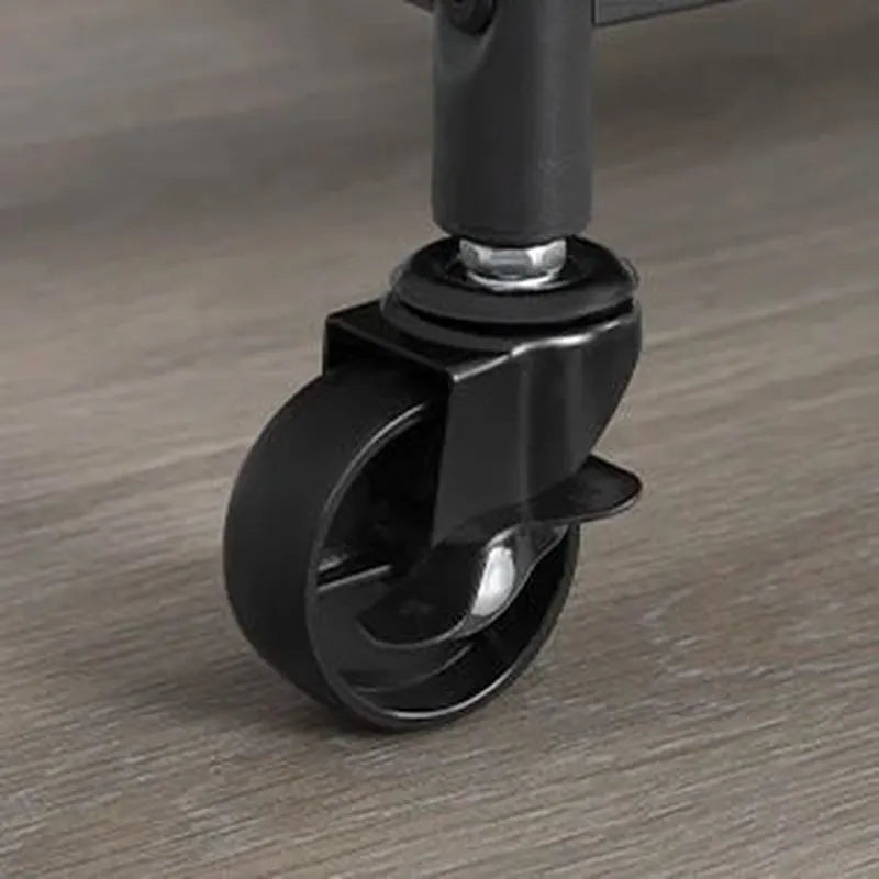 Panier à linge en tissu 3 compartiments avec étagères