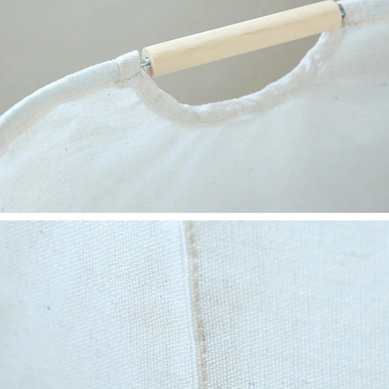 Panier à linge pliable grande capacité avec poignées