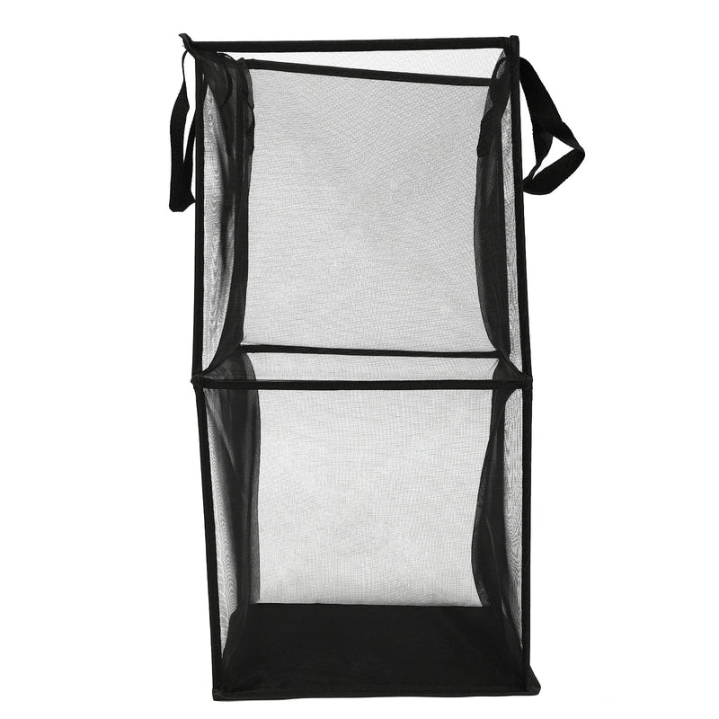Panier à linge pliable en maille rigide