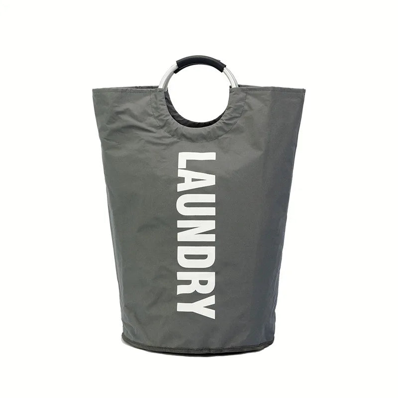 Grand panier à linge pliable en tissu imperméable