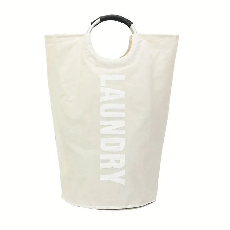 Grand panier à linge pliable en tissu imperméable