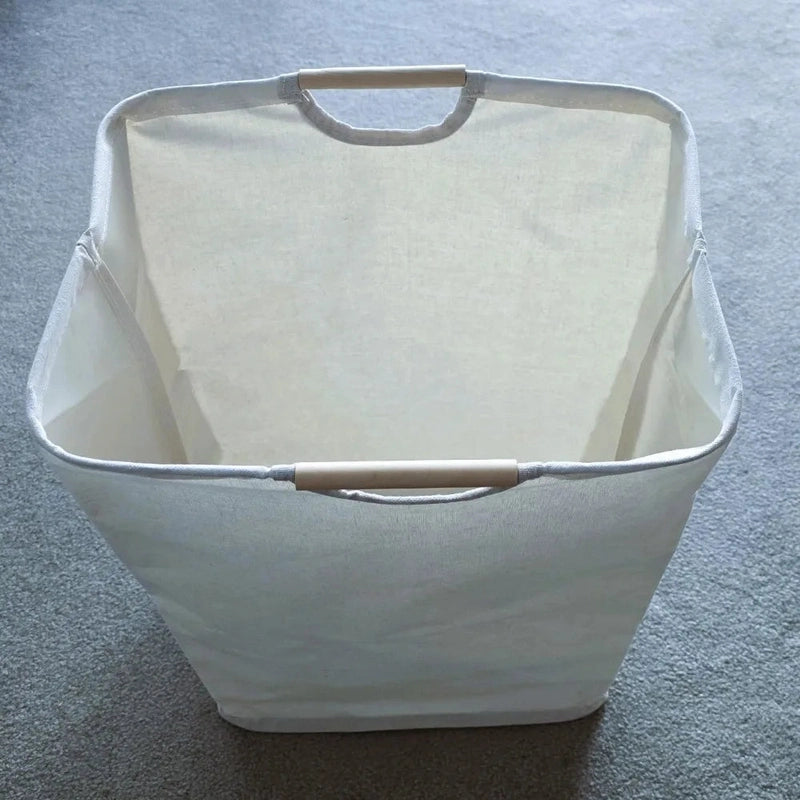 Panier à linge en coton pliable et imperméable
