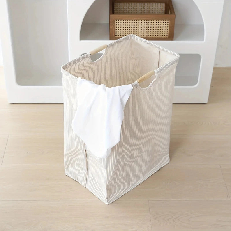 Panier à linge tissu en coton imperméable