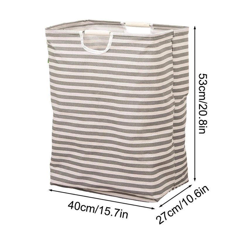 Panier à linge en tissu coton pliable imperméable