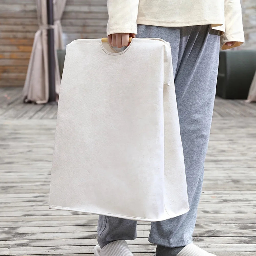 Panier à linge en tissu