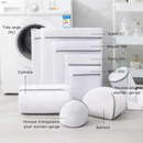 Filet de lavage en maille blanc