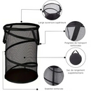 Panier à linge pliable en maille aérée