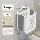 Panier à linge mural pliable en plastique