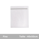Filet de lavage en maille blanc