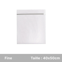Filet de lavage en maille blanc