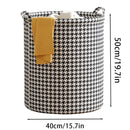 Panier à linge pliable en coton
