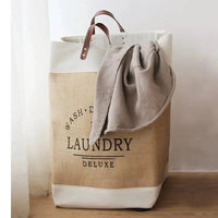 Panier à linge en tissu pliable grand format