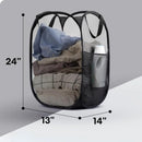 Panier à linge pliable en maille respirante