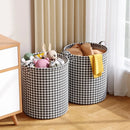Panier à linge pliable en coton