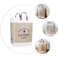 Panier à linge en tissu pliable grand format
