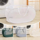 Panier à linge pliable mural compact