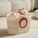 Panier à linge pliable en plastique - gain de place