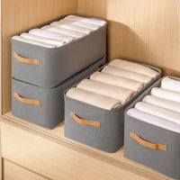 Panier de rangement pliable avec couvercle