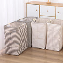 Panier à linge en tissu coton pliable imperméable