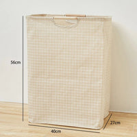 Panier à linge en coton pliable et imperméable
