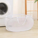 Panier à linge pliable mural compact