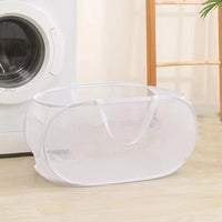Panier à linge pliable mural compact