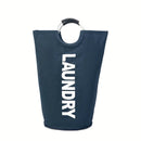 Grand panier à linge pliable en tissu imperméable