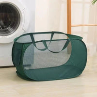 Panier à linge pliable mural compact
