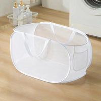 Panier à linge pliable mural compact