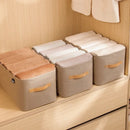 Panier de rangement pliable avec couvercle