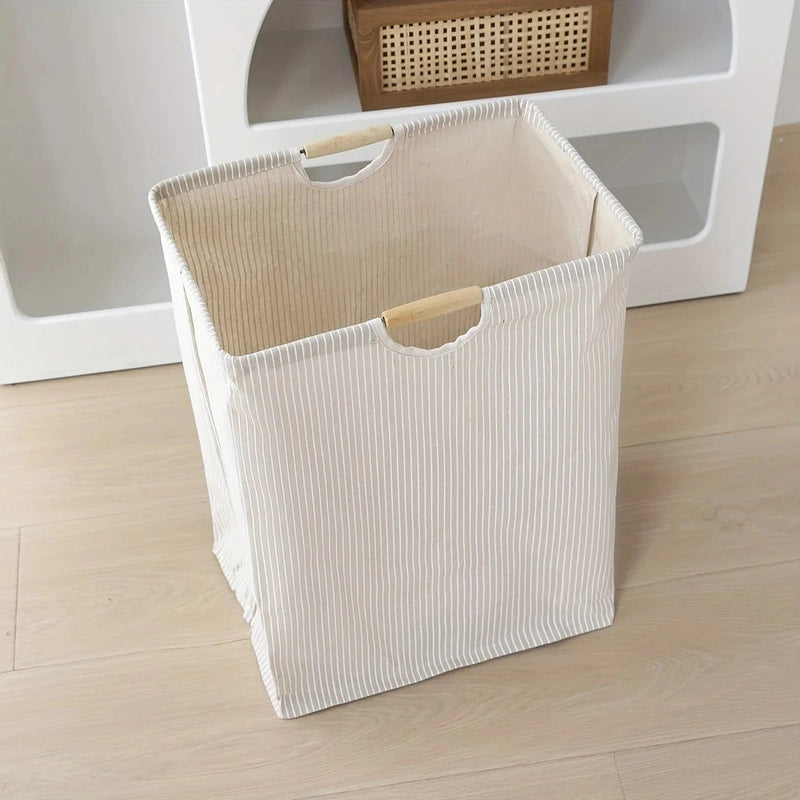 Panier à linge tissu en coton imperméable