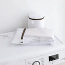 Filet de lavage en maille blanc
