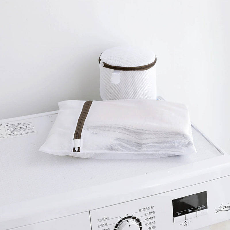Filet de lavage en maille blanc