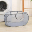Panier à linge pliable mural compact