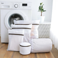 Filet de lavage en maille blanc