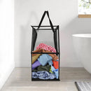Panier à linge pliable en maille rigide